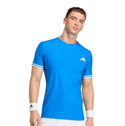 Теннисная футболка Adidas Tennis Climacool Freelift Pro - glow blue