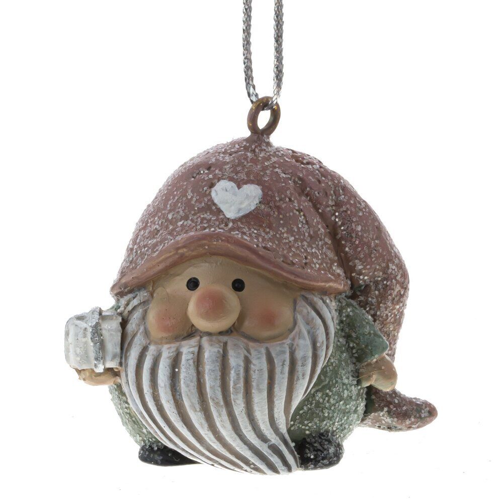 GAEM Украшение декоративное подвесное"Гном", L4 W3 H4 см, 2в.