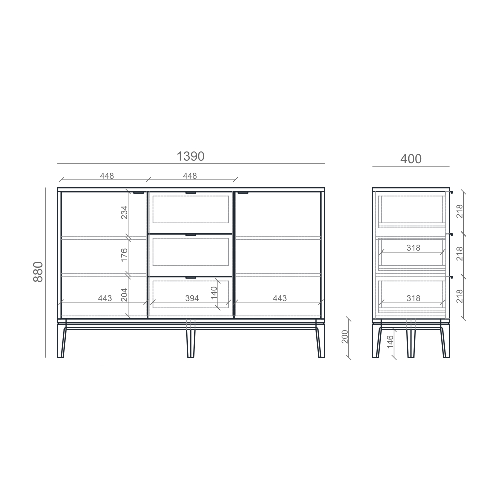 Комод TIMELESS TL042