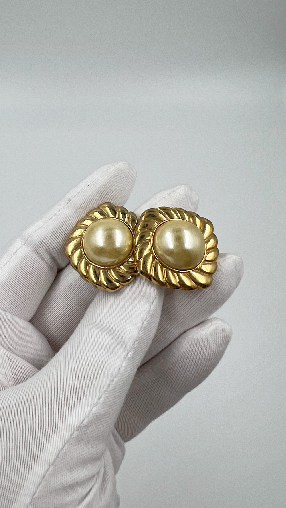 Серьги жемчужные