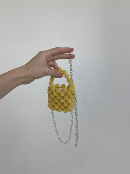 BYSASHAZEMLYA mini bag in yellow