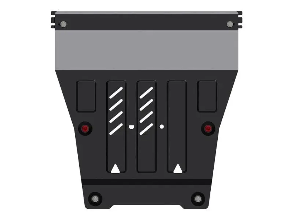 Защита картера двигателя, КПП (2 мм, сталь) для Suzuki Vitara 2015- (V - 1.6TD; 1.6 AT 4WD), Suzuki SX4 2013- (V - 1.6 AT) Sheriff.23.2514
