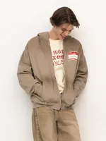 Худи Ovum Zip Flat white