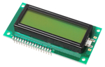 Текстовый экран 16×2 / зелёный с чёрным