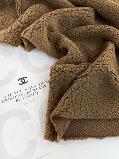 КАКАО - Шерпа с мягким завитком (1250)