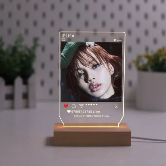 3d лампа Blackpink Лиса