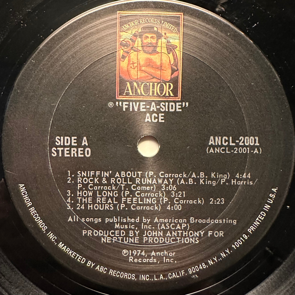 Ace - An Ace Album (США 1974г.)