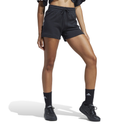 Женские теннисные шорты adidas Essentials Linear French Terry Shorts Women - Black