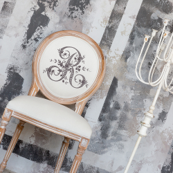 Стул Объект мечты Монограмма буквы R