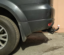 Фаркоп Трейлер 7150 на Mitsubishi Pajero Sport (5dr.) SUV 2008г.-(паспорт и сертификат в комплекте)(без электрики)