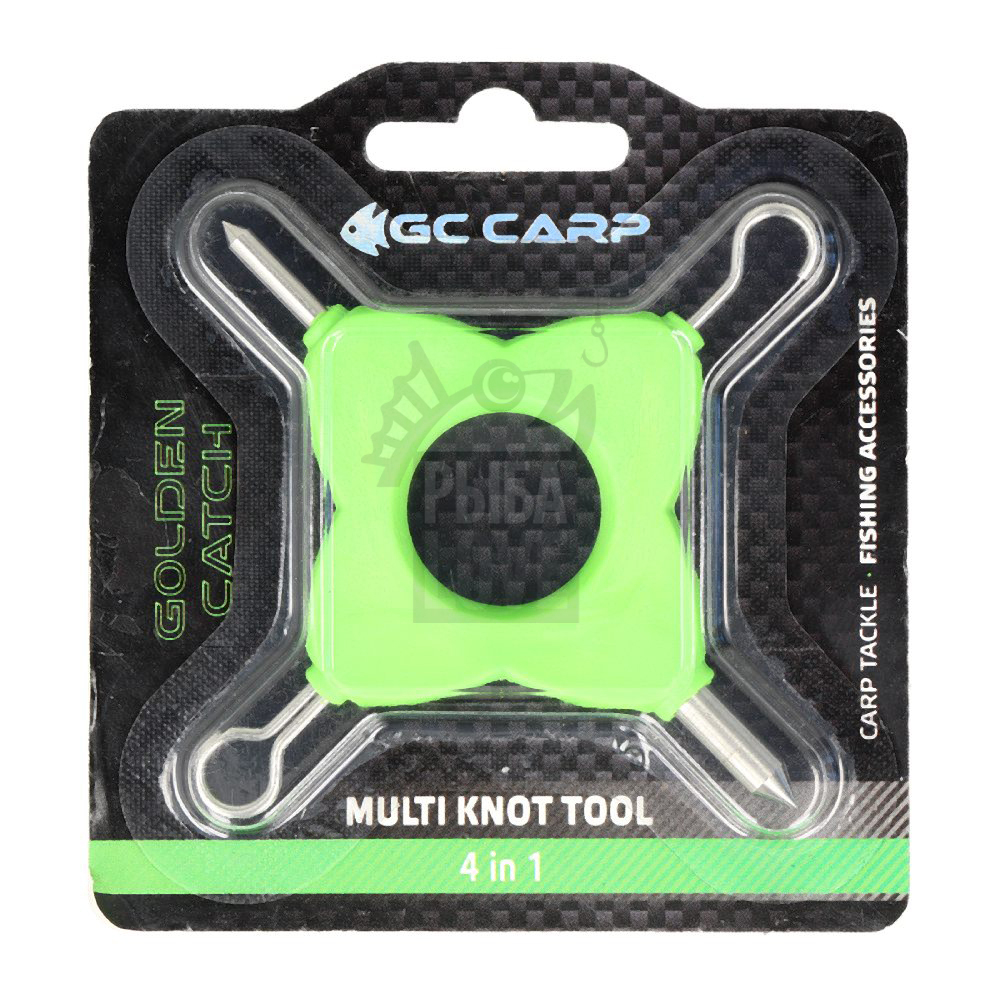 Мультиинструмент для затягивания узлов GC Multi Knot Tool 4in1