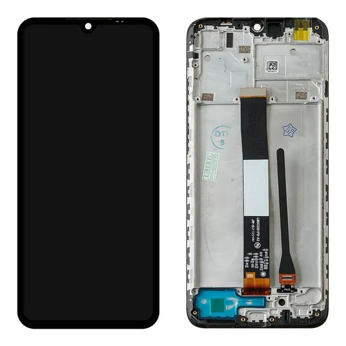 Дисплей для Xiaomi Redmi 9A/Redmi 9C/Redmi 10A с тачскрином и рамкой Черный - OR (SP)