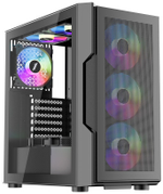 Корпус 1STPLAYER TRILOBITE T7-P Black, T7-P-BK-4F7 черный