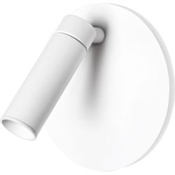 Светильник декоративный настенный светодиодный ЭРА EDGAR WL55 WH COB 5Вт / SMD 7Вт 4000К IP20 белый | Настенная подсветка