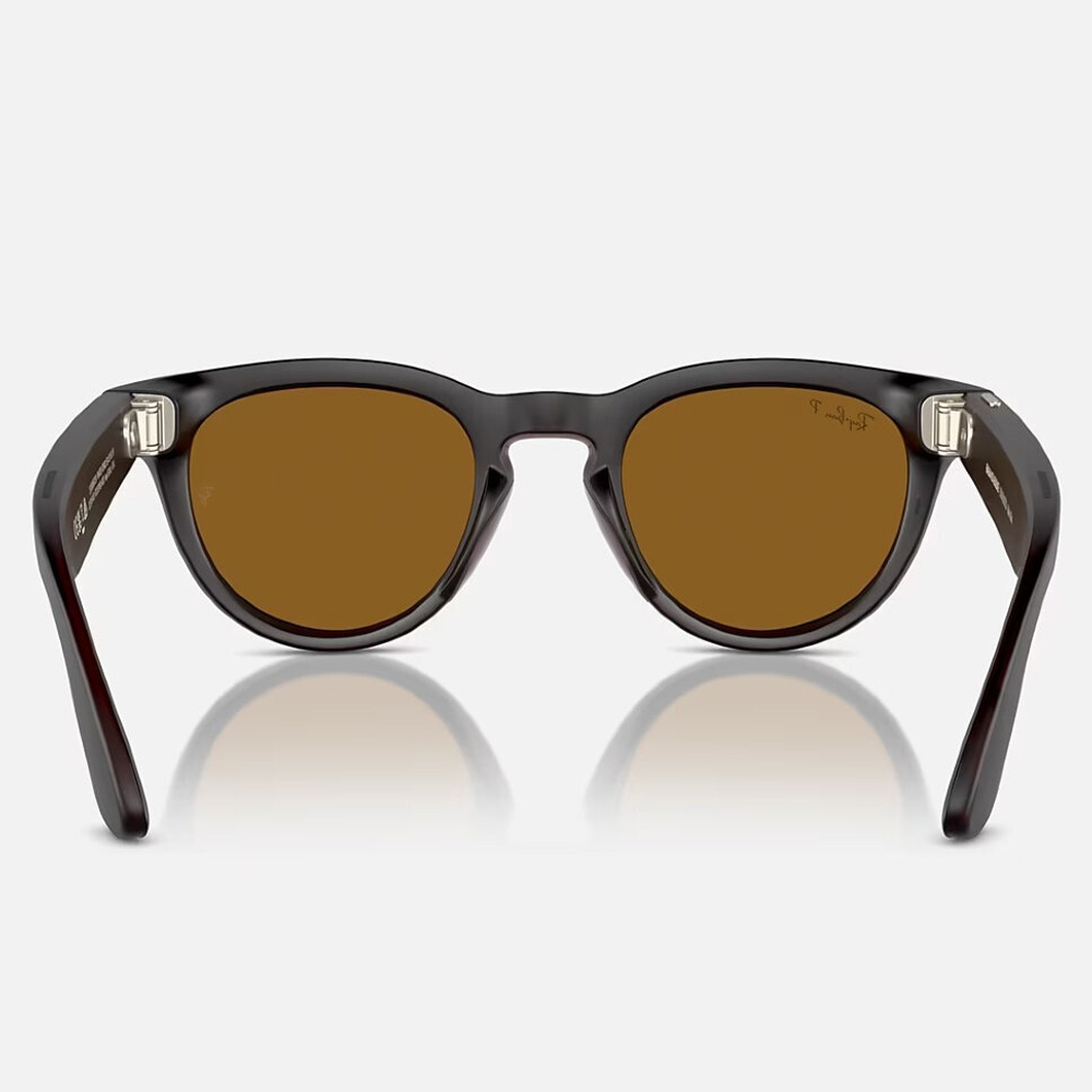 Ray-Ban Meta Headliner ( Цвет оправы - матовый черный, цвет линз - коричневый )