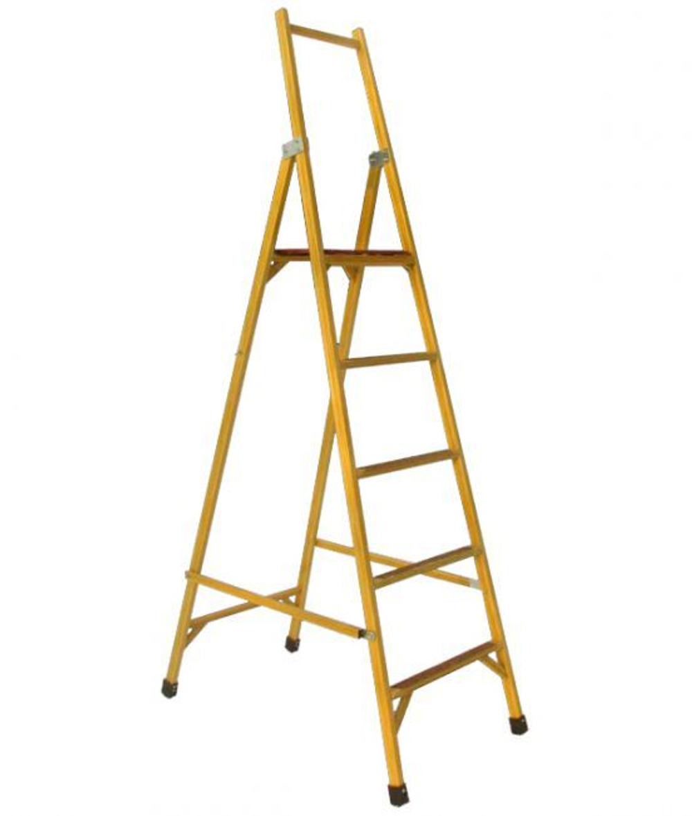 Стремянка стеклопластиковая с симметричной опорой ССС-3,9-Ф40П