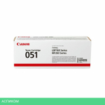Картридж Canon 051 черный (2168C002)