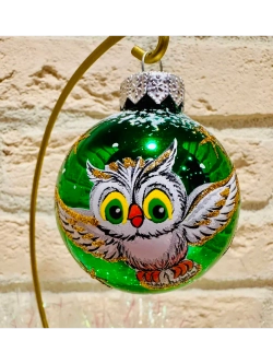 Елочный шар "Лесной " 6 см