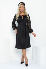 Платье Аура НЬЮ (черное) П12923-10М LT Collection