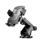 Держатель автомобильный HOCO CA83 зажимной, на присоске Black