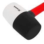 11173 Киянка резиновая, 910 г, черно-белая резина, фибергласовая рукоятка Matrix