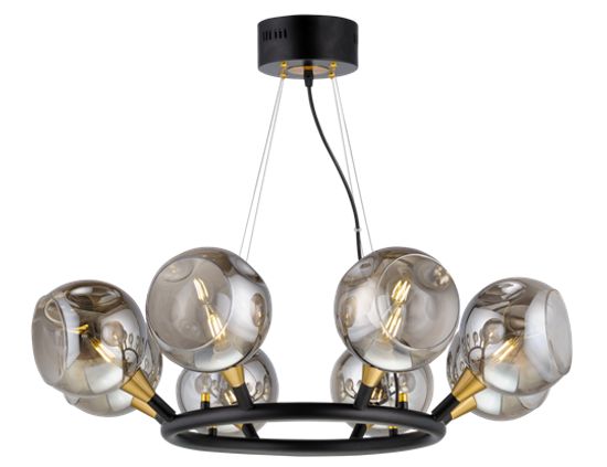 1368/8 BK (1) Люстра Veneto Luce