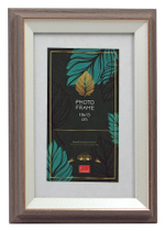 Фоторамка пластик 10х15 см Фиеста серая дымка