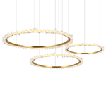 08454-40+60+80P,36 Люстра ЛаураЛюкс латунь Led109W
