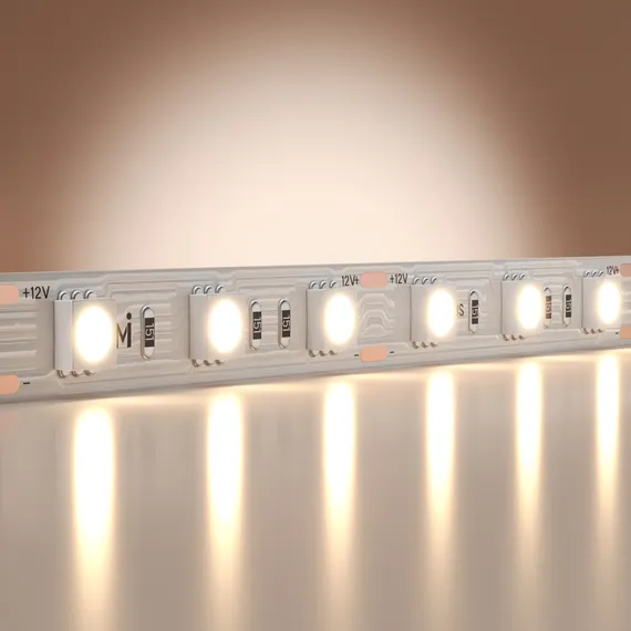 Светодиодная лента Базовая 12В 5050 14,4Вт/м 4000K 5м IP 20 201184 Led Strip 201184