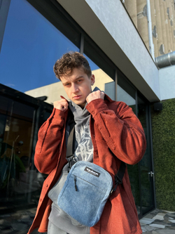 Сумка Тайна Вельвет Небесный