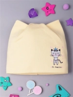 Шапка для девочки осенняя