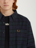 Мужская Рубашка Blackwatch Tartan Brushed Twil