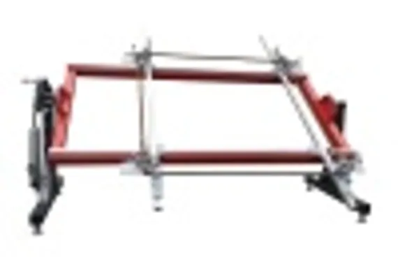 Поворотный кондуктор для сварки рам, СЛОТ-СТОЛ