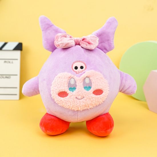Мягкая игрушка Кирби в костюме сиреневый, 23см