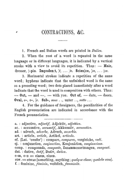 Conversation Dictionary In Four Languages, English, French, German, Italian | K. Baedeker