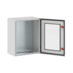 Корпус навесной ST c М/П с прозрачной дверью ВхШхГ 500x400x250 мм