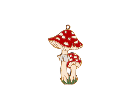 Новогодняя игрушка "Мухоморы"