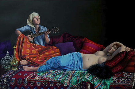 Annie Cassez (род. 1949) - эротическое искусство французского художника