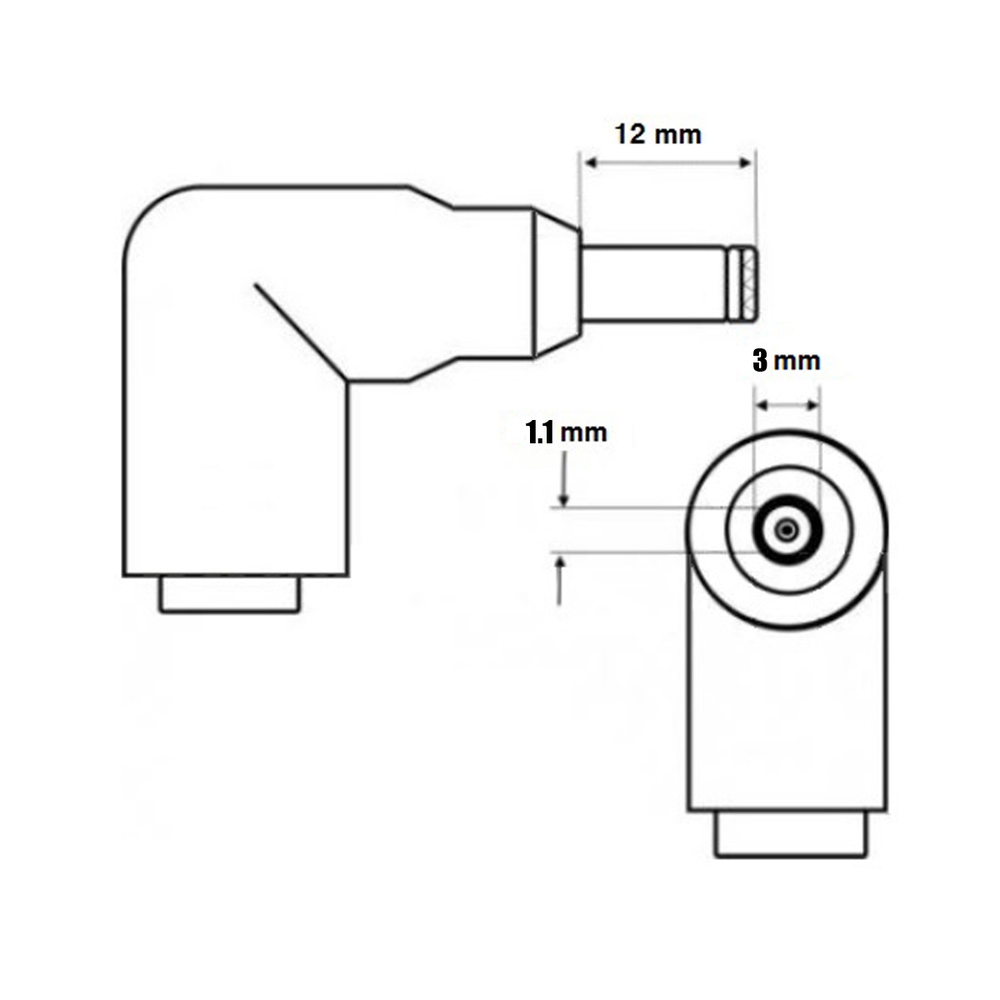 Блок питания для ноутбука Asus/Acer/Lenovo 19V, 2.37A, 45W (3.0*1.1)