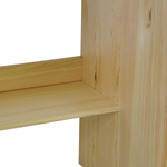 Стол компьютерный 110х70х78, Corner, угловой, письменный, с ящиками, массив сосны, лакированный, Dipriz