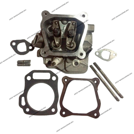 Головки для двиг. в сборе с клапанами,толкат.,проклад.,шпильками и свечой 168