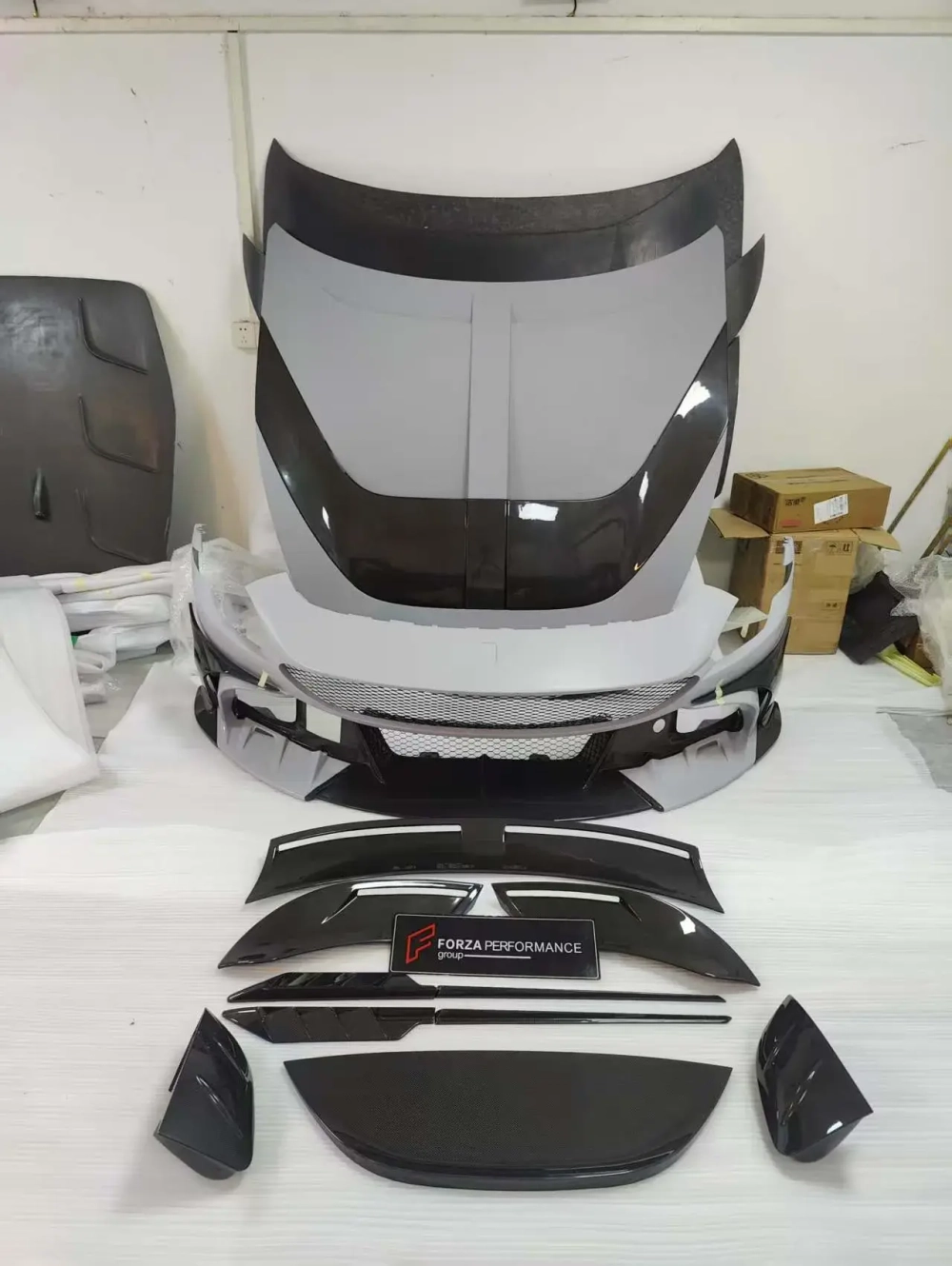 Карбоновый обвес для Ferrari Roma 2020 Феррари Рома