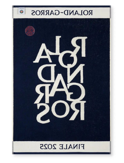 Полотенце теннисное Roland Garros Final 2025 Полотенце - экрю