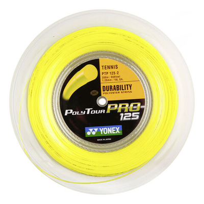 Струны теннисные Yonex Poly Tour Pro String Reel 200m - Yellow