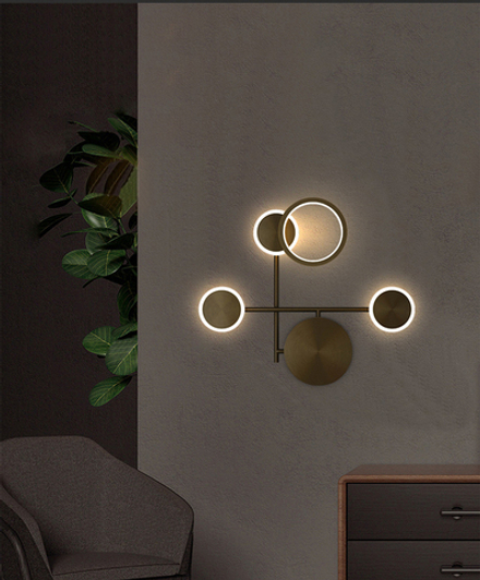 Wall design lamp    (Black)Pechic