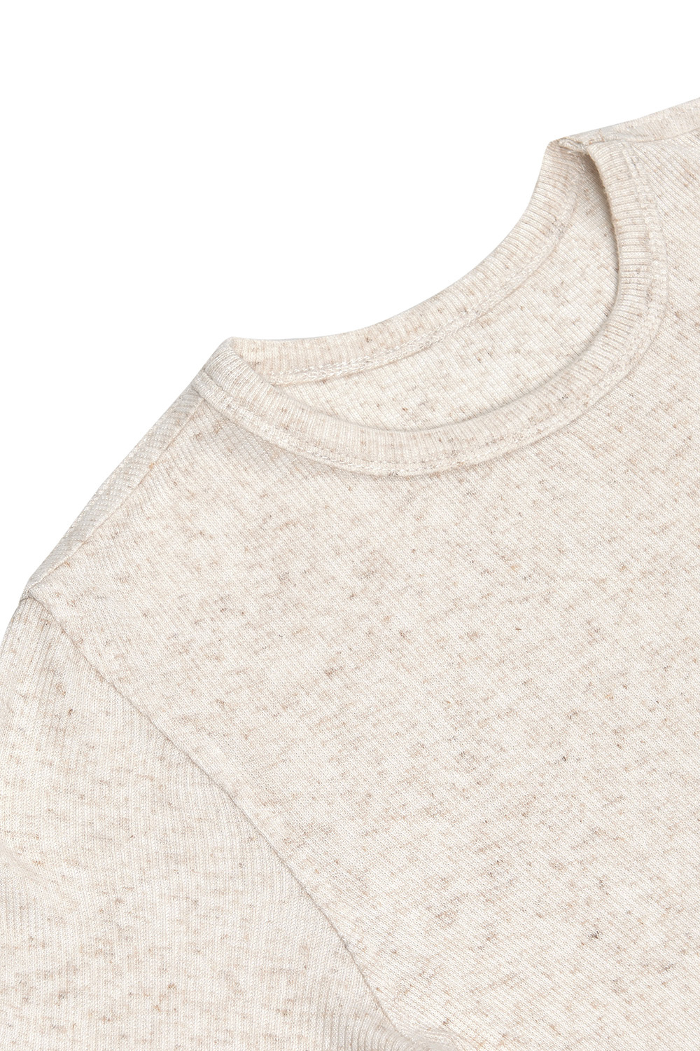 Футболка укороченная CELIA Бежевый меланж