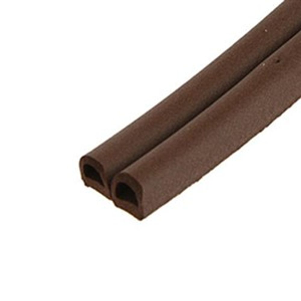 Уплотнитель D-100 Коричневый 9*8мм KIM TEC sanok 2х50м---