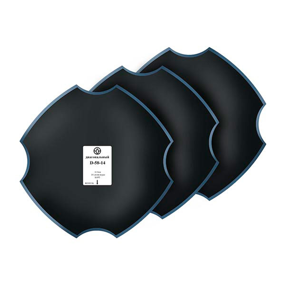 Пластыри D-58-14 (холодные), 810/14 сл., 1 шт.