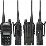 Радиостанция двусторонней связи Baofeng UV-82 2000мАч ( 136-174/400-520) МГц/ 128 кан./ 8 Вт