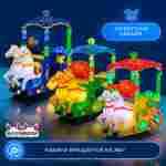 Качалка детская для игровой комнаты «Танец лошадок» 1,1×0,75×1,1 м